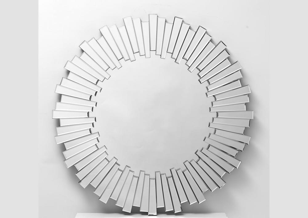 Miroir doré contemporain 3