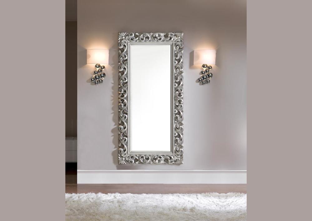 Miroir style baroque couleur or 2