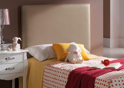 Tête de lit en pvc brun