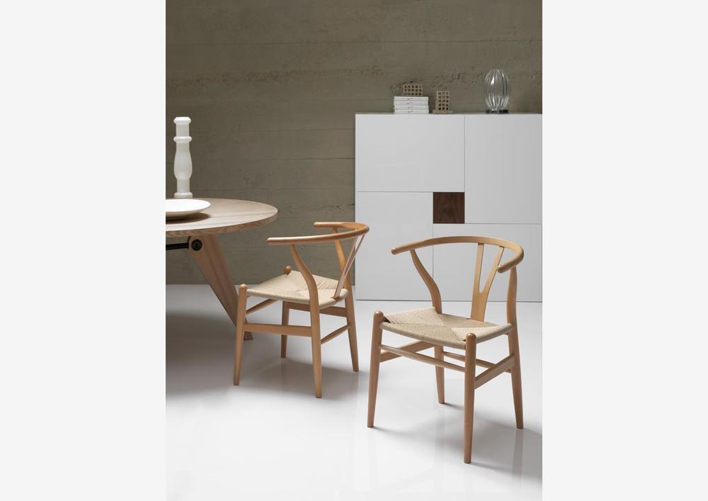 Chasie originale en bois et assise corde 2