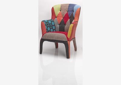 Fauteuil patchwork