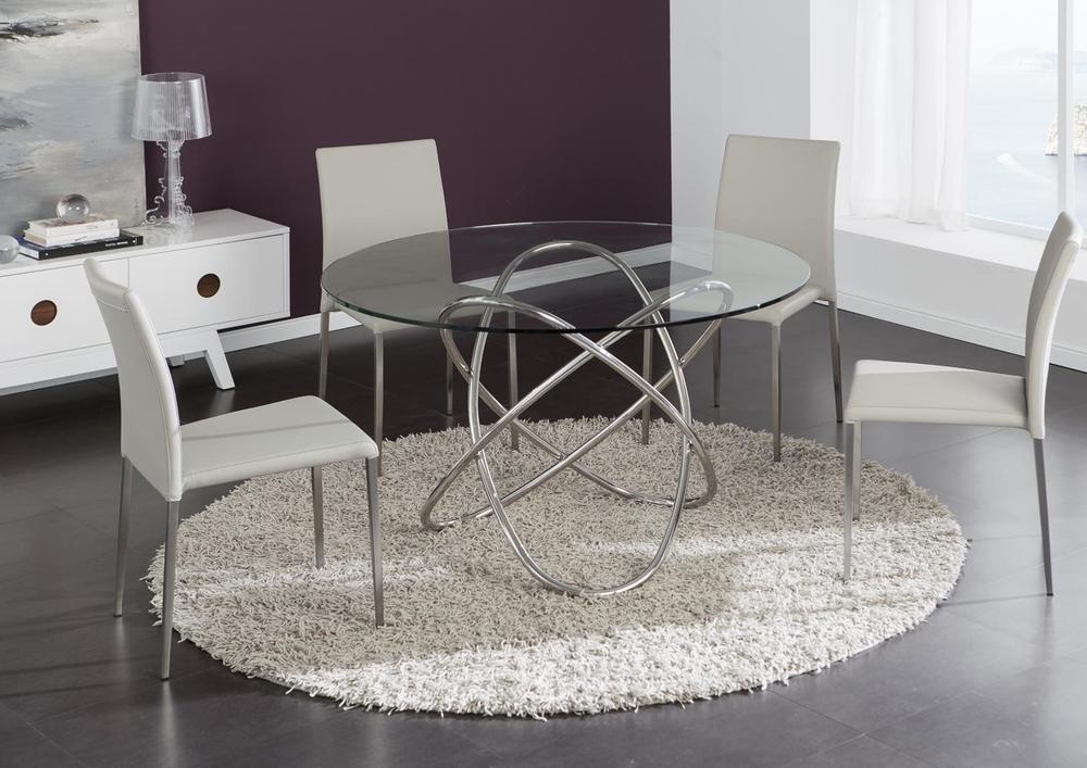 Table originale plateau verre 4