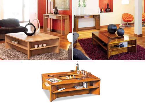 Table basse bar et plateau amovible