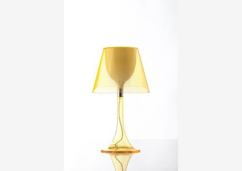 Lampe originale transparente jaune