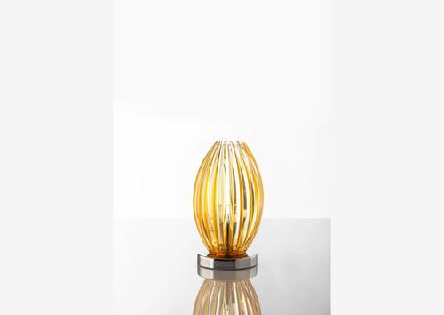 Lampe de table originale jaune