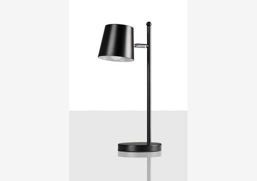 Lampe contemporaine noire mat