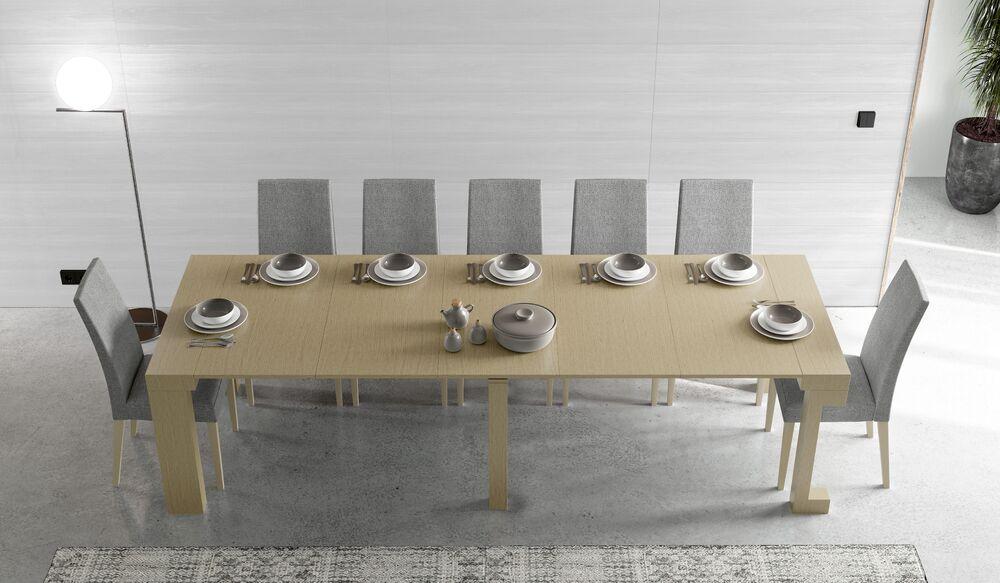 Console extensible se transforme en table géante pour 12 personnes 2