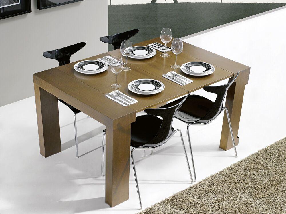Console extensible 2 allonges table 6 personnes  2