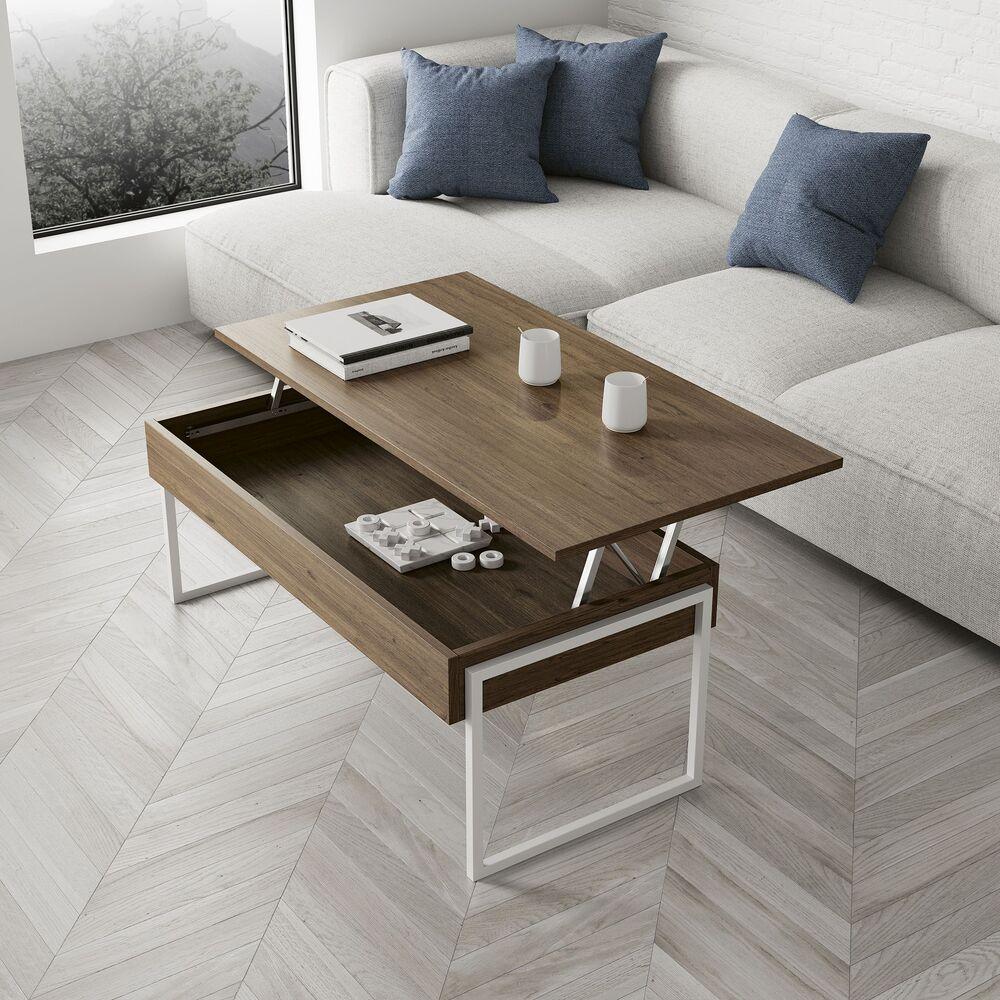 Table basse relevable style indus 2