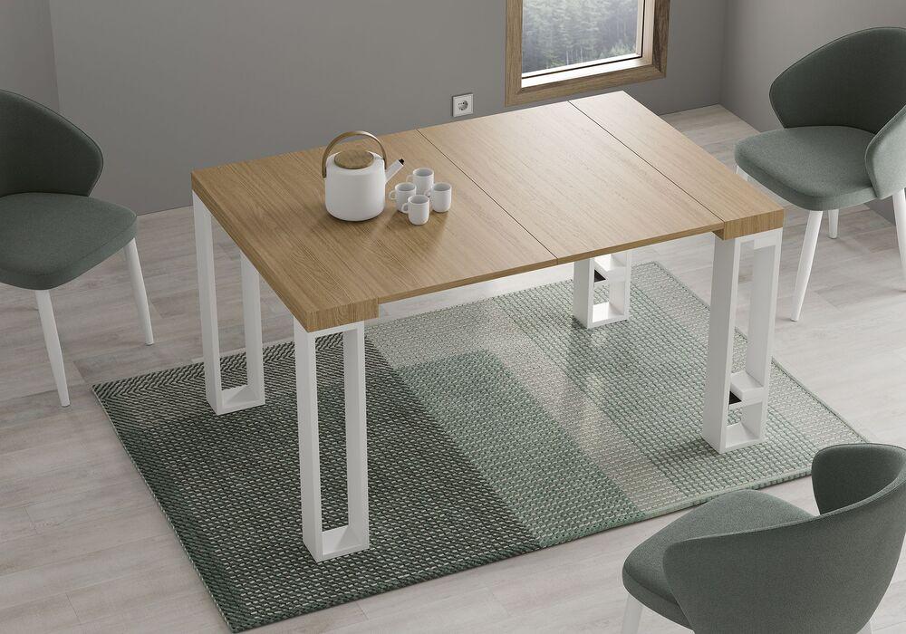 Console moderne extensible et convertible en table  2
