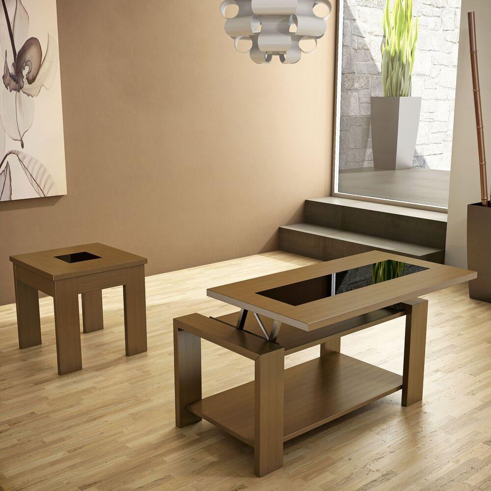 Table de salon dinette pieds en U  2