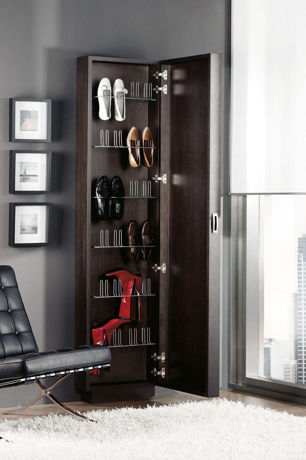 Meuble d'entrée colonne pour chaussures et vêtements 2