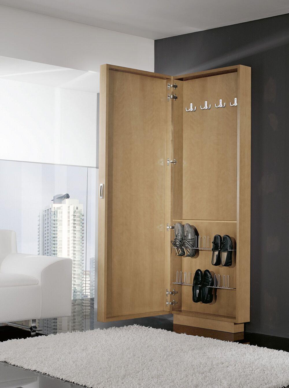 Vestiaire d'entrée pour vêtements et chaussures  3