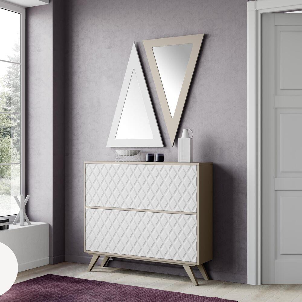 Meuble à chaussures façade et pieds personnalisables  2