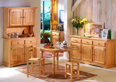 Buffet vaisselier 2 portes 2 tiroirs