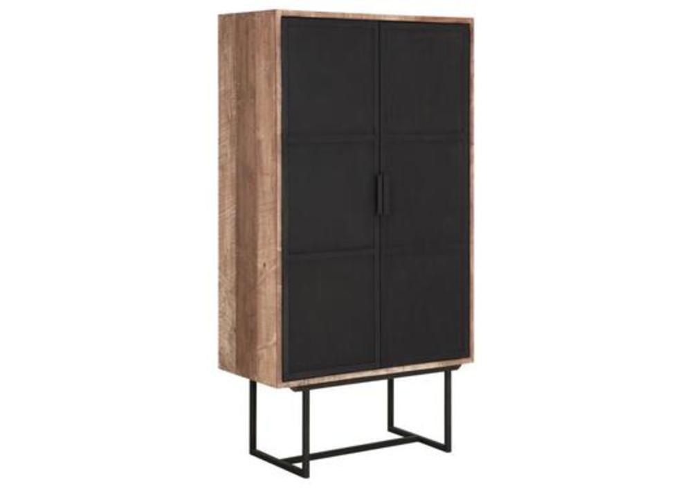 Armoire style industriel 2 portes métal 3