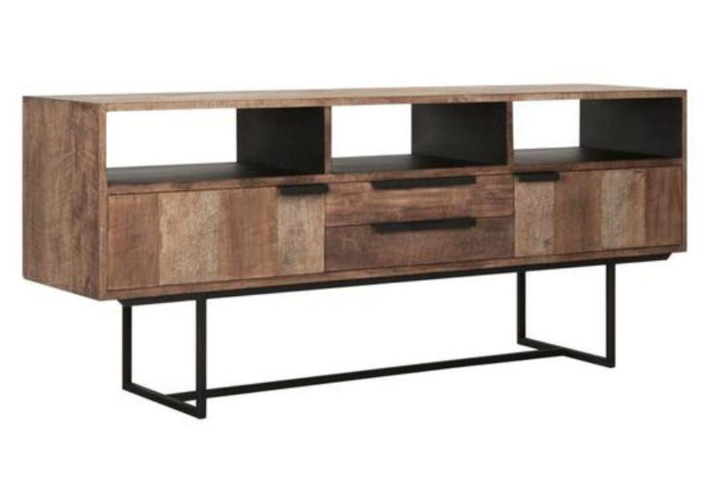 Buffet style industriel 2 portes, 3 niches, 2 à 4 tiroirs 1