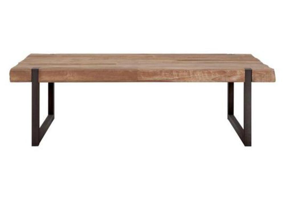 Table basse industrielle en teck 3