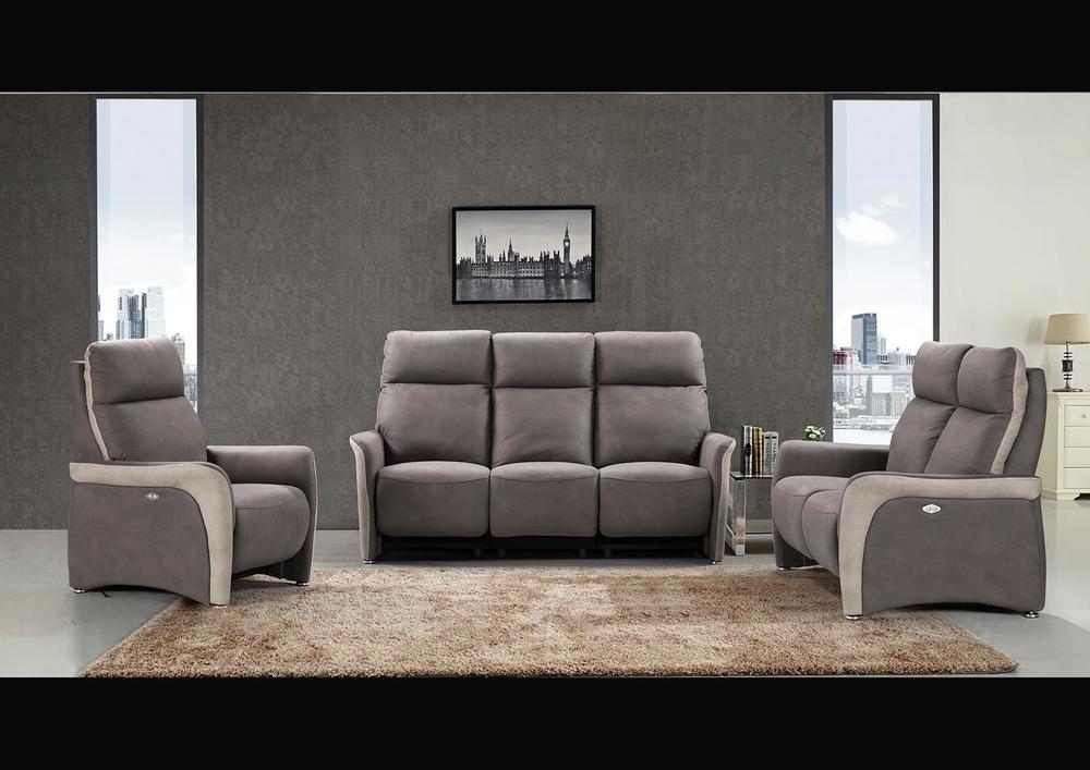 Canapé classique 3 relax avec grand confort d'assise  2