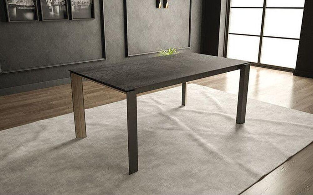 Table extensible avec plateau céramique 