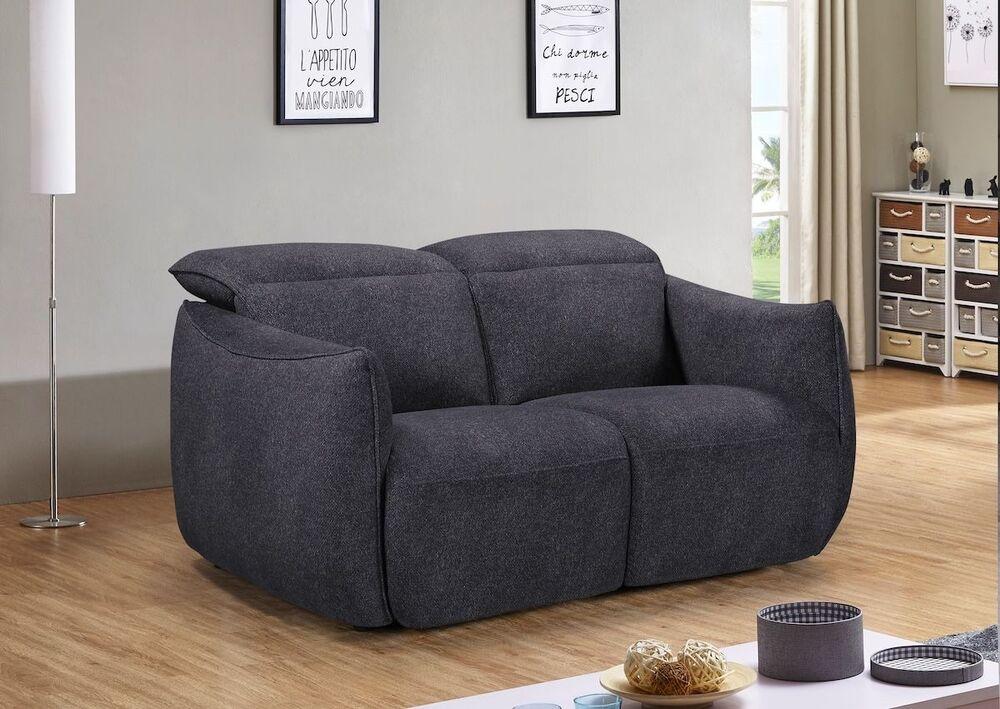 Canapé 2 places design tout en rondeur 3