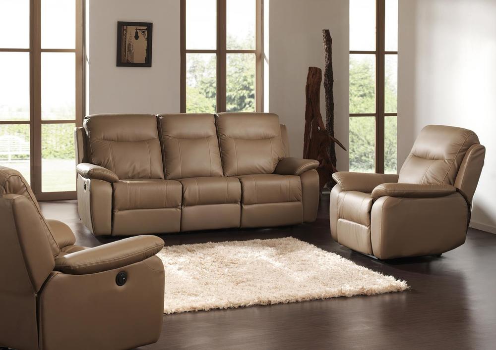 Canapé 3 places 2 relax électriques style classique 1