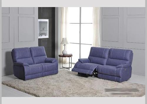 Beau canapé 2 places en microfibre avec relax