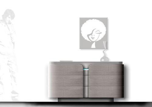 commode 3 grands tiroirs