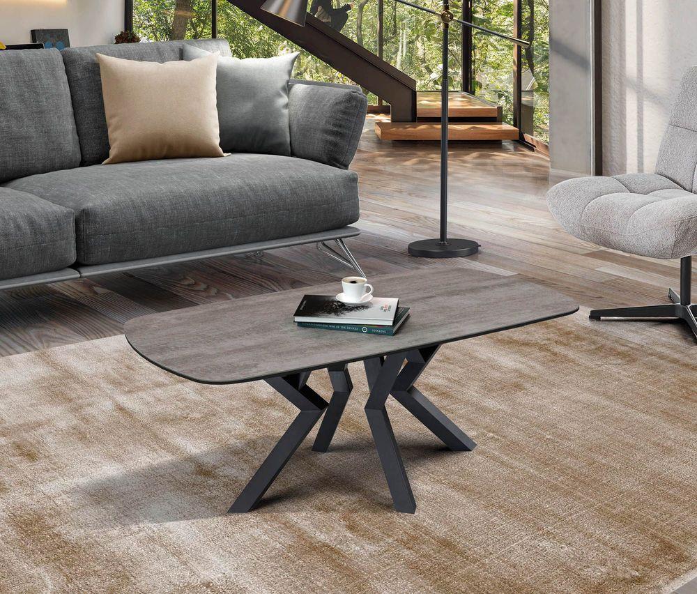 Table basse tonneau avec pied déstructuré  3