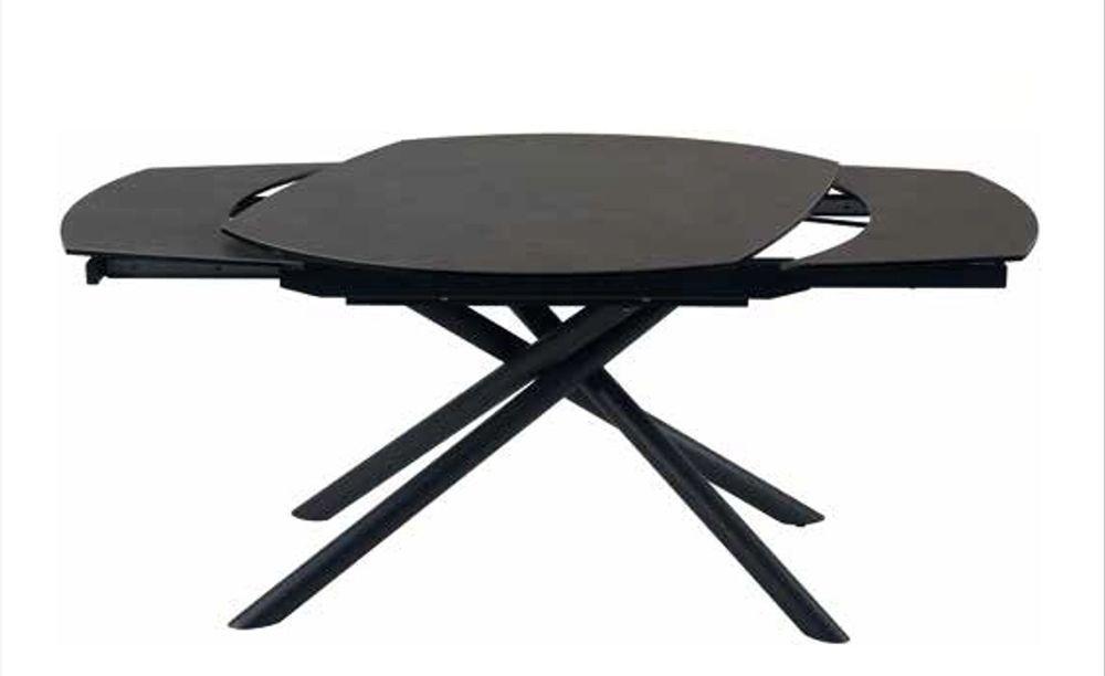 Table de repas avec plateau pivotant en céramique 2
