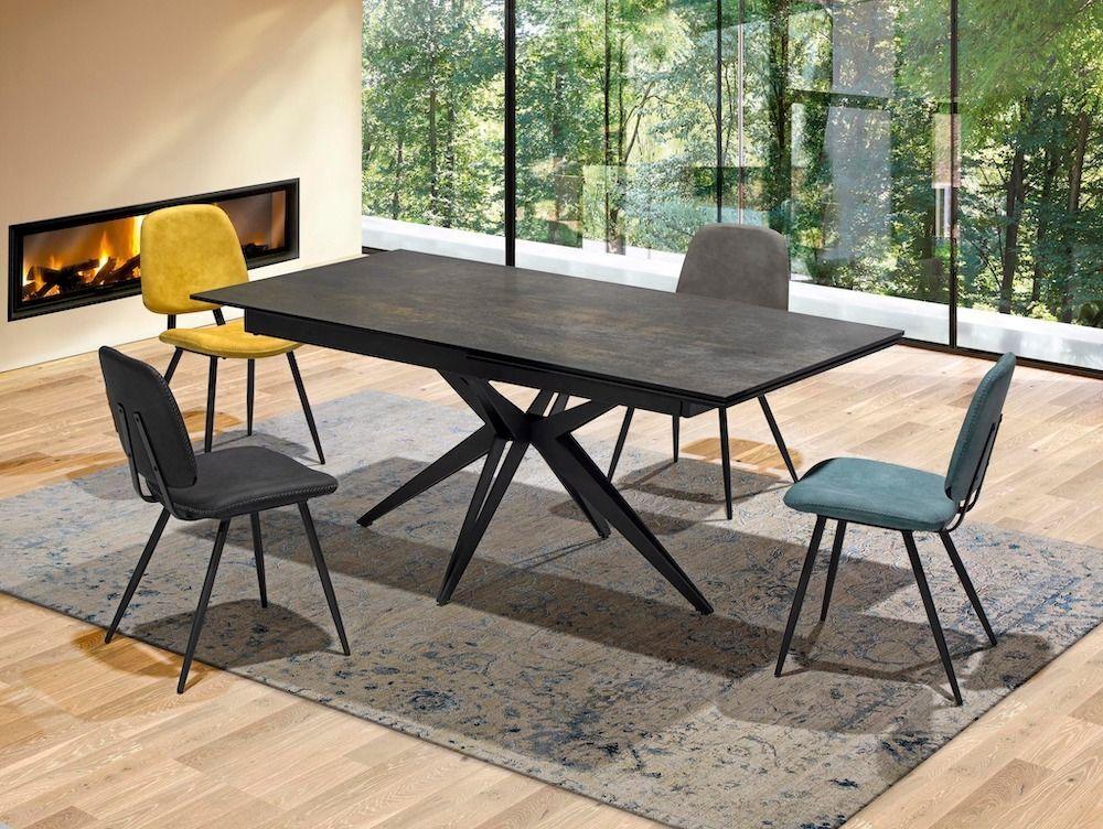 Table à manger extensible en céramique 