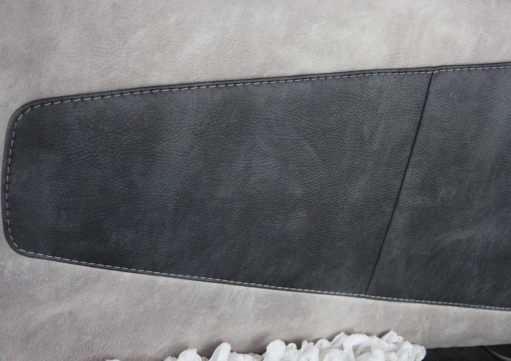 Beau canapé 3 places bicolor dossier haut 4