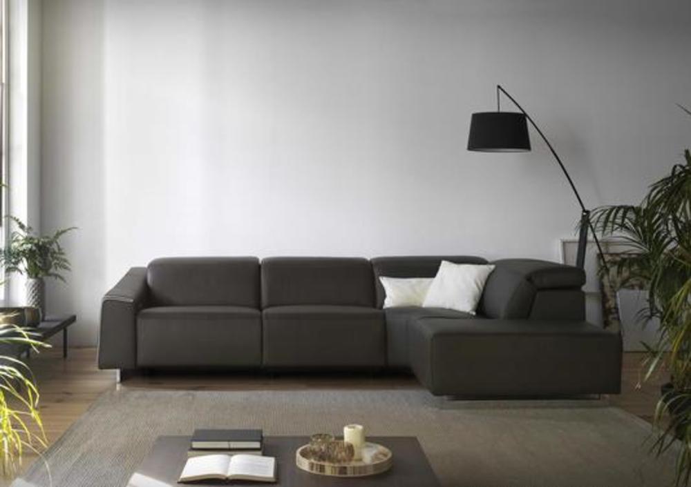 Canapé d'angle 1 relax électrique terminal méridienne