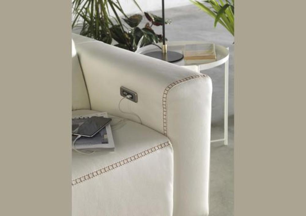 Canapé 2 places 2 assises avec 2 relax électriques 2