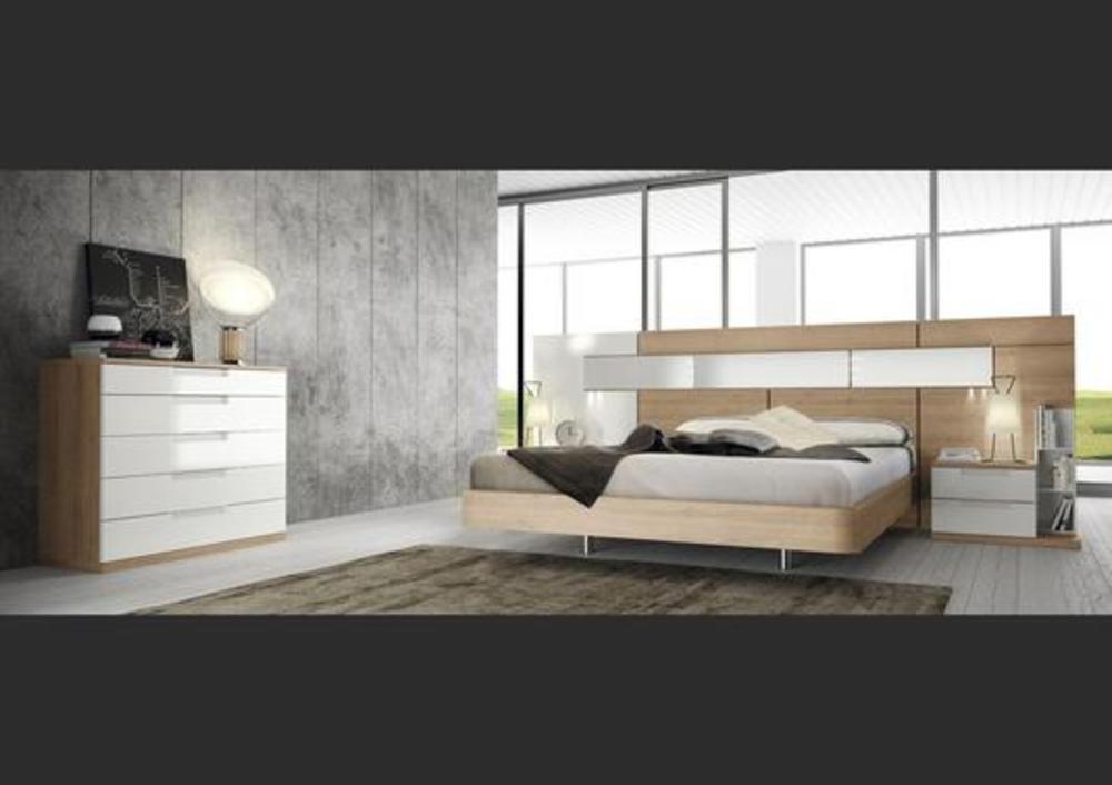 Composition moderne de chambre au style nature 2