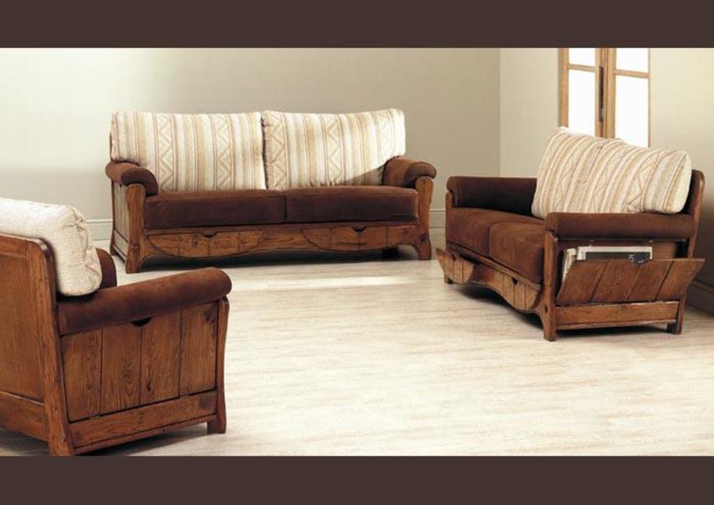 Canapé contemporain 2 places fixe, cuir, tissu ou microfibre 3