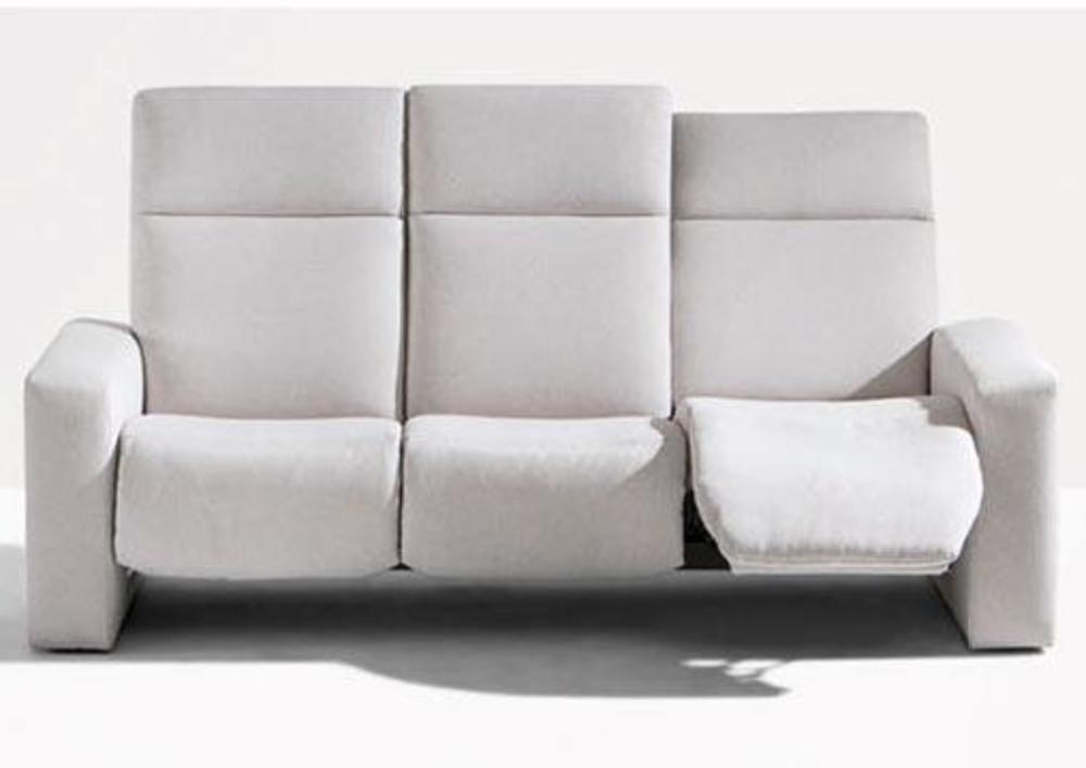 Canapé contemporain 3 places fixe ou relax, cuir, tissu ou microfibre 3