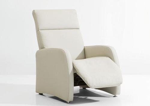 Fauteuil contemporain fixe ou relax, cuir, tissu ou microfibre