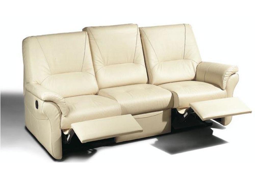 Canapé contemporain 3 places fixe, cuir, tissu ou microfibre 3