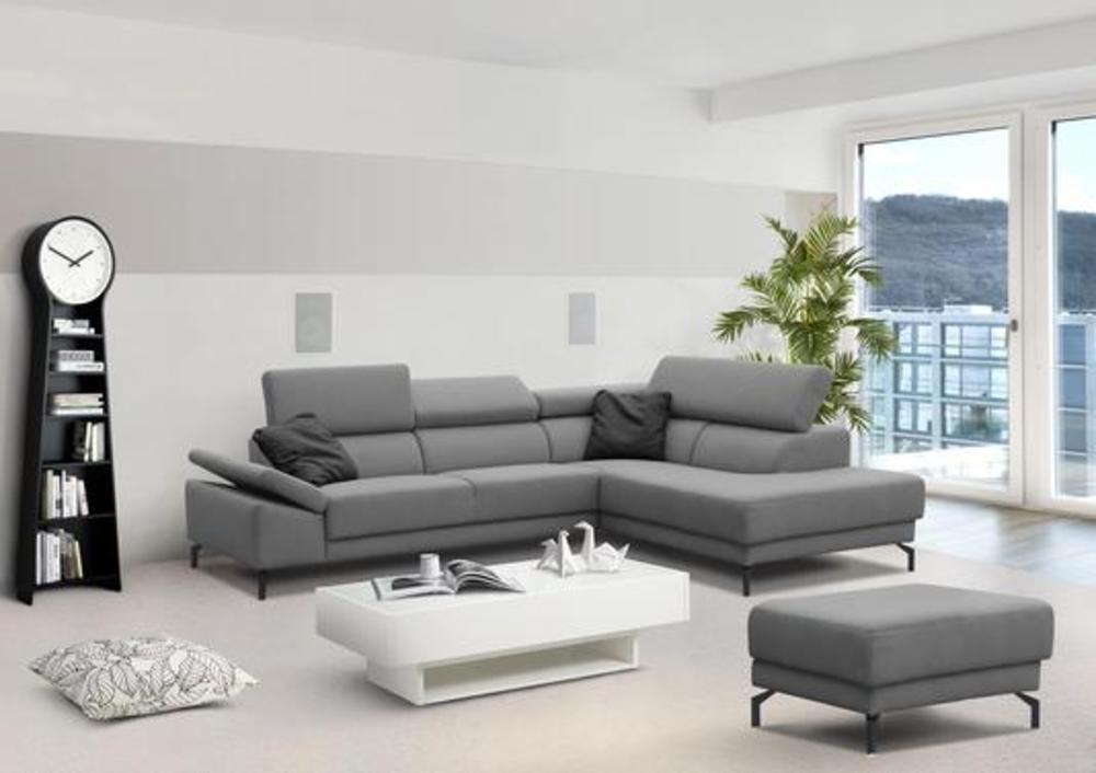Canapé d'angle moderne avec large assise 2
