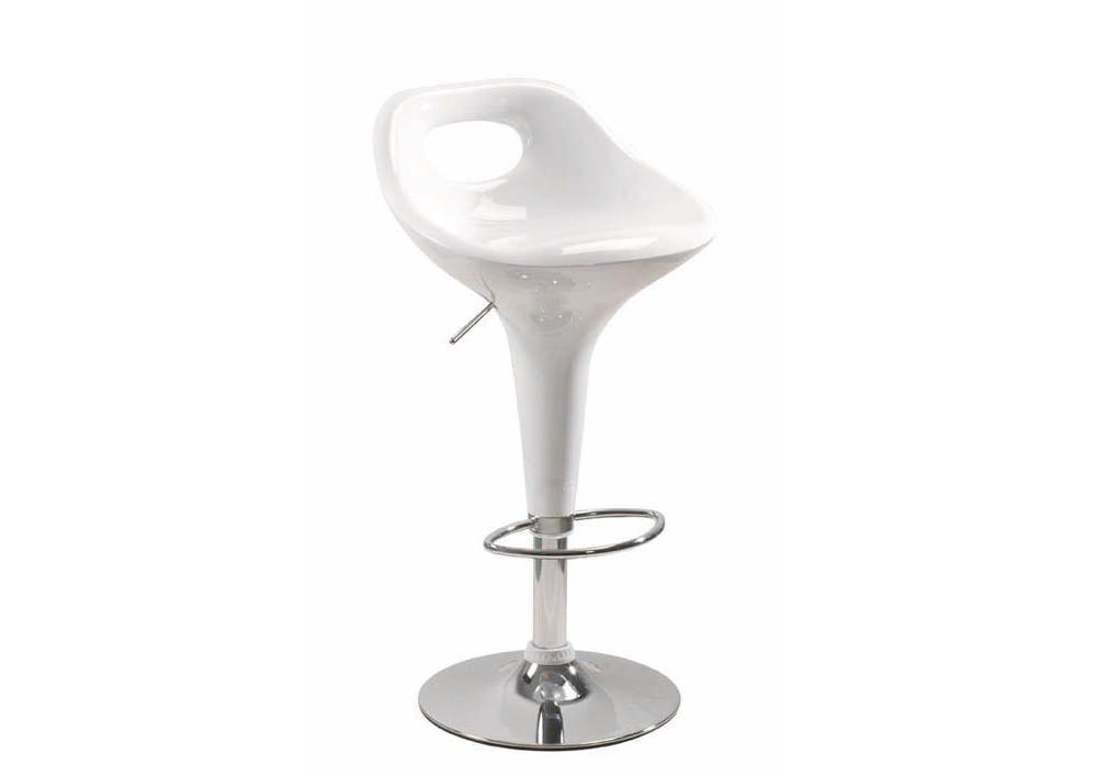 Tabouret de bar contemporain à roulettes 2