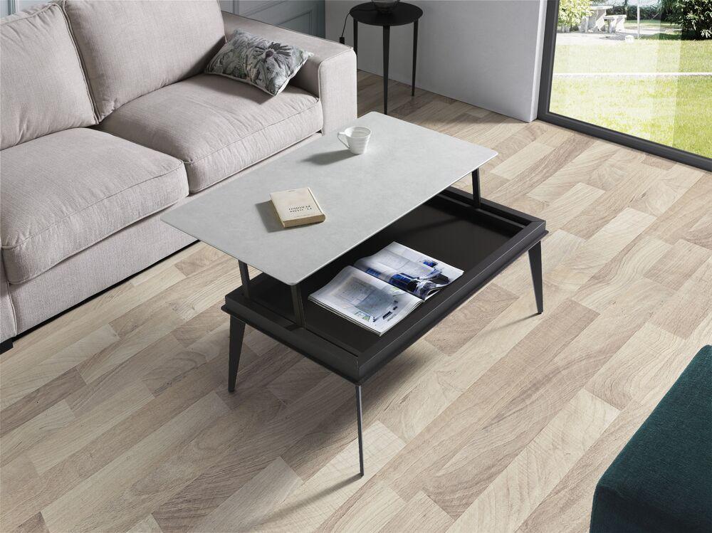 Table basse plateau relevable verre ou céramique  2