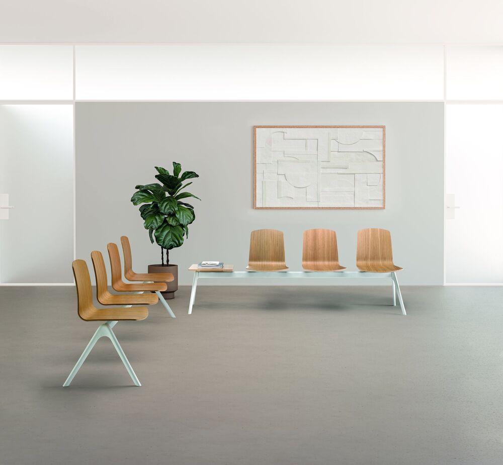 Chaise design pour salle d'attente, salle de réunion, restaurant, bar 2