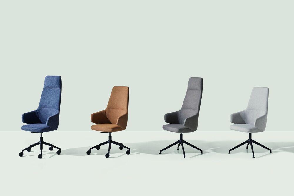 Fauteuil de bureau élégant et ergonomique avec hauteur de dossier au choix 2