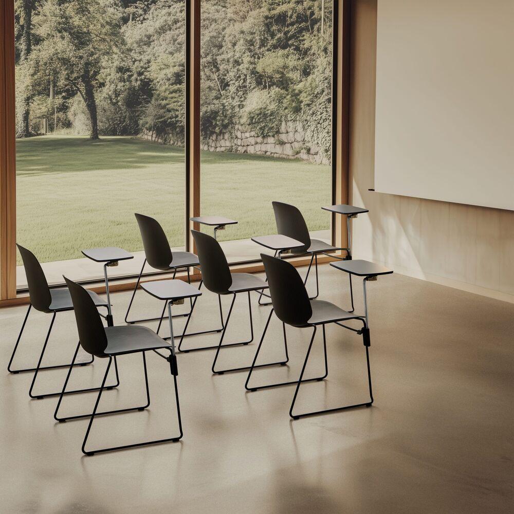 Chaise de bureau nombreux piètements disponibles 3