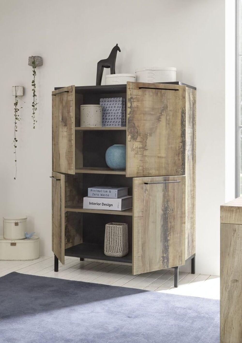 Meuble de rangement 4 portes 2