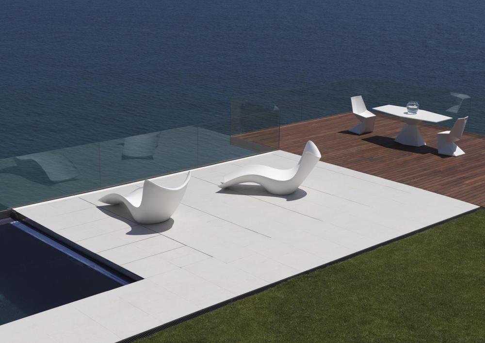 Table de jardin contemporaine 4
