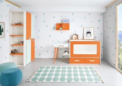 Armoire quatre portes sur deux niveaux