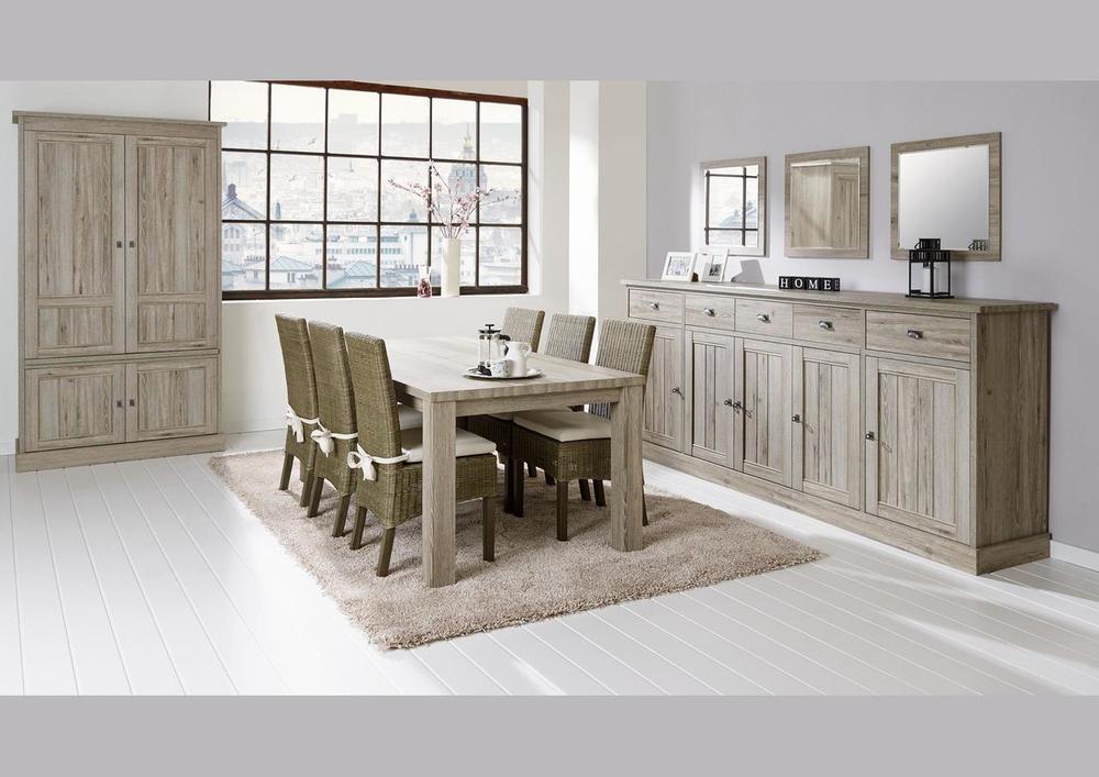 Bahut haut style meuble de métier en mélaminé