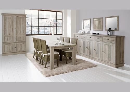 Bahut haut style meuble de métier en mélaminé